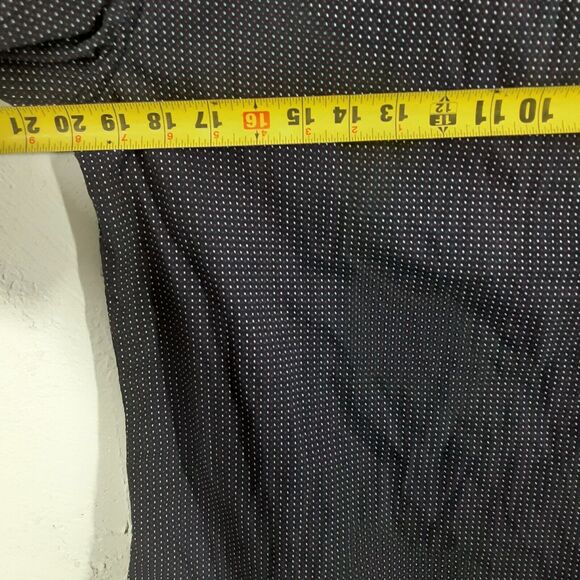 Airwalk Adult Mens Small Blue With Dots Short Sleeve Button Up Shirt - Picture 6 of 7